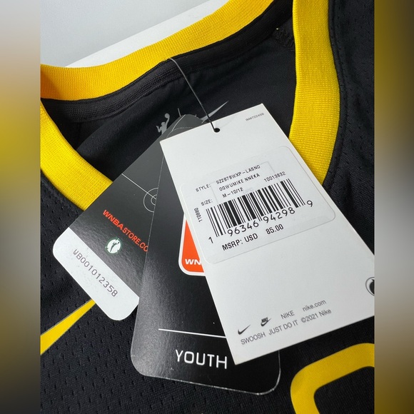 Youth Los Angeles Sparks Nike Nneka Ogwumike Jersey Youth Large Brand New Size:M - Picture 5 of 9